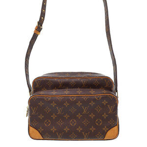 Louis Vuitton Monogram Leather Brown Nile Shoulder Bag
